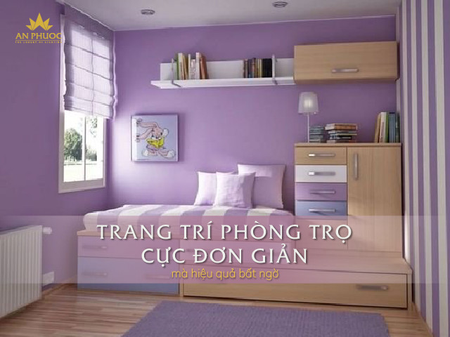 [Tổng hợp] Bí kíp trang trí phòng trọ cực đơn giản mà hiệu quả bất ngờ