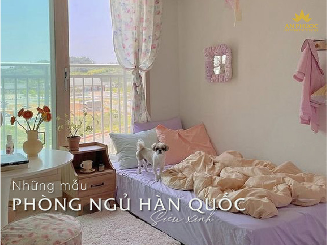 Đốn tim với những kiểu phòng ngủ Hàn Quốc siêu xinh