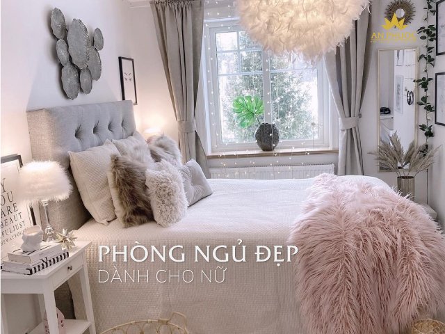 Phòng ngủ đẹp cho nữ và những cách thiết kế hiện đại nhất