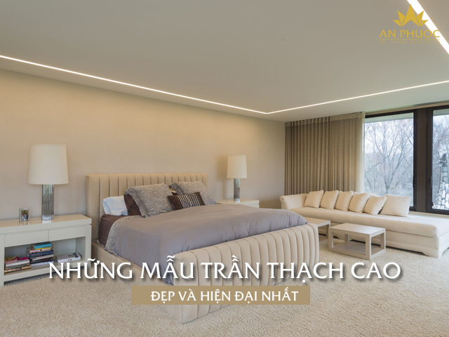 Bật mí những mẫu trần thạch cao phòng ngủ đẹp và ấn tượng nhất