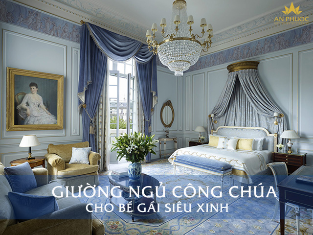 +23 Mẫu giường ngủ công chúa cho bé gái cực xinh