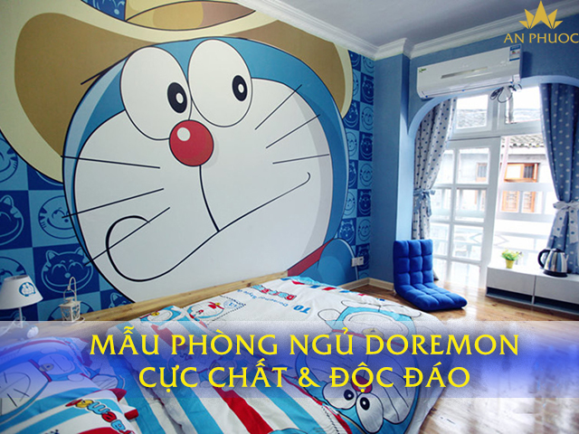 +20 mẫu phòng ngủ doremon cực chất và độc đáo