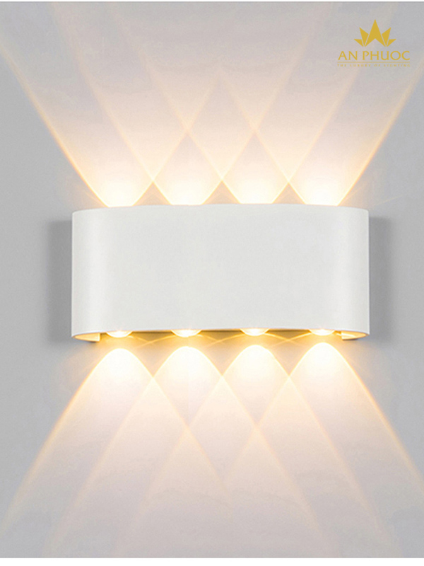 Đèn tường Led BD616-2*4W 4000K L220*80 - White